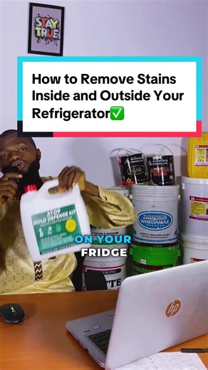 Effective Stain Removal for Your Refrigerator