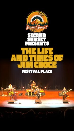 Coming to Festival Place on October 29th! The Life and Times of Jim Croce! | Second Sunset Productions