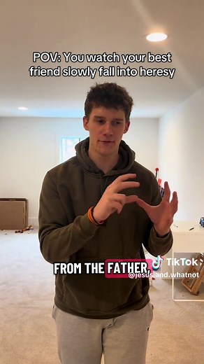 Who’s got a friend like this? #catholic #heresy #christian #skit #funny