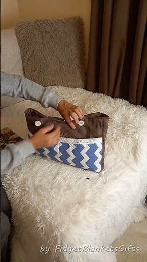 Handmade Walker Bag with Pockets | Wheelchair Accessory Gift | Rollator Bag for Elderly