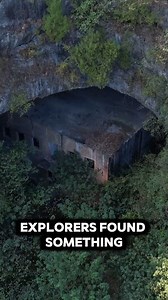 Mysterious building cave in 🇨🇳 #facebookreel #China | Knowix07
