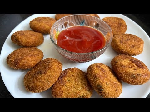 Quick & easy Chicken Cutlets - Yummy😋tasty ||#kids friendly || Party snacks recipe || tea time