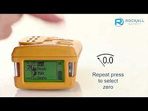 How to Manually Zero the Crowcon Tetra 3 Gas Detector