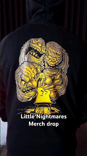 Little Nightmares merch OUT NOW! #horror #gaming #littlenighmares3 #littlenightmares