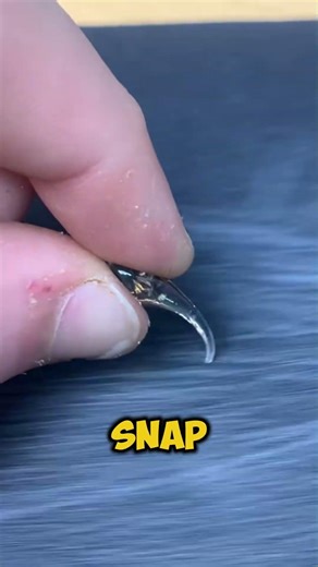 This Glass Is Stronger Than a Bullet… But Fragile at the Tail