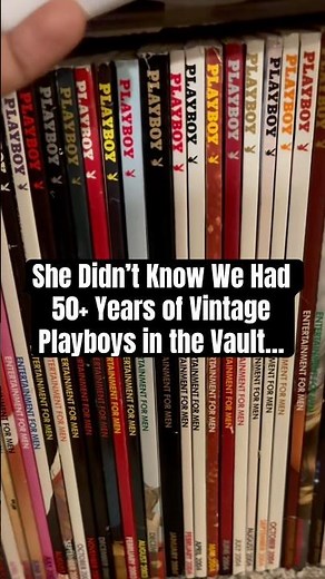 She Didn’t Know We Had 50+ Years of Playboy in the Vault…