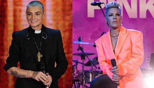 Pink pays heartfelt homage to legendary Irish singer Sinead O’ Connor