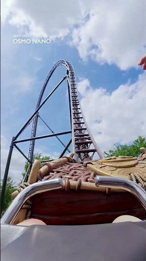 ジェットコースターのPOV視点で🎢🔥｜Osmo Nano