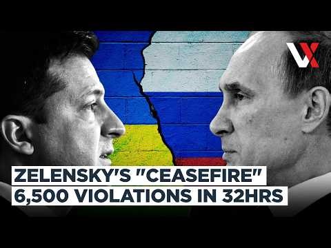 Kremlin Says Ukraine Violated Easter Ceasefire Over 6500 Times As Peace Talks Stall | VERTEX