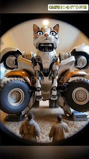 Cute Cat Transforms Into a Giant Robot | Epic AI Animation