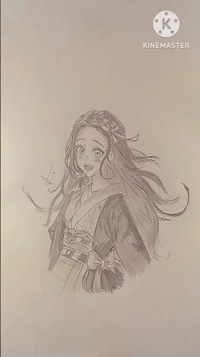 How to Draw Nezuko Kamado ✍️ | Demon Slayer Art Tutorial | Easy Nezuko Sketch #anime #art #sketch