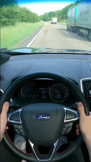 Ford Edge St Line 238PS acceleration on Autobahn #ford #cars #autobahn #acceleration #topspeed #car