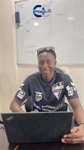 Meet Omar Sowe🔧📶 At Speednet Gambia, reliable internet starts with dedicated professionals. Omar Sowe, our Network Technician, works behind the scenes to ensure seamless connectivity, strong networks and uninterrupted service for our customers. Because great internet is powered by great people. 📞 Contact Speednet Gambia: 708 4699 📍 The IC Plaza Building, 3rd Floor #SpeednetGambia #TeamSpotlight #NetworkTechnician #ReliableConnectivity | Speednet Gambia