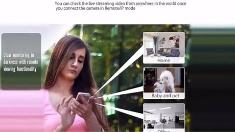 Mini Full HD 4k Security Camera, Mini Wireless WiFi Camera 1080p Hd