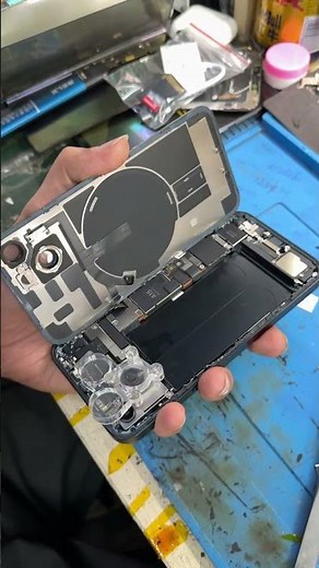 iPhone 14 zero cycle battery replacement! #iPhone14 #Apple #PhoneRepair #BatteryReplacement #shorts