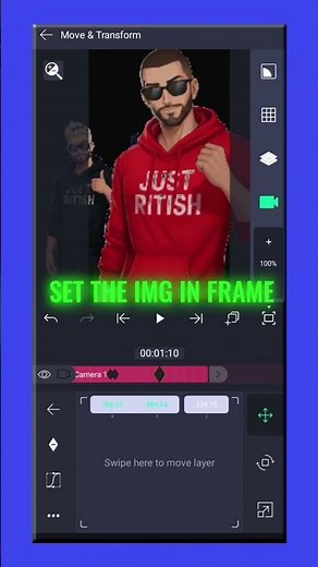 🔥 3D Camera Effect + Motion Blur | Alight Motion Tutorial