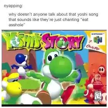 yoshi song eat asshole
