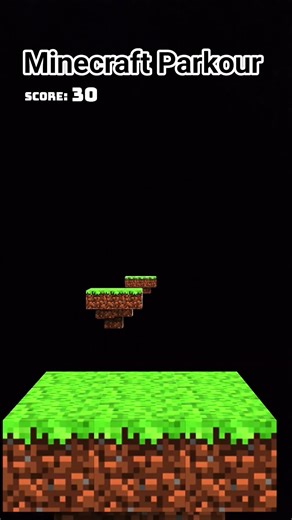 Minecraft Parkour 🏃‍♂️😱 | Can You achieve 100 points? #shorts #gaming #minecraft #viral #viralshort