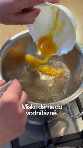 Holandská omáčka, jednoduchý recept.