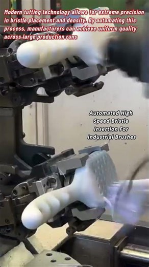 Automated High Speed Bristle Insertion For Industrial Brushes