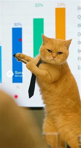 Cat Salesperson #funny #cute