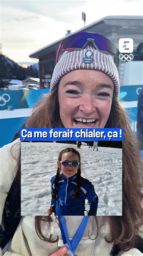 Tu veux nous faire pleurer aussi c’est ça, Lou ? 🥹 #MilanoCortina2026, à suivre en intégralité sur Eurosport et @HBO Max France #olympics #wintersports #sportstiktok