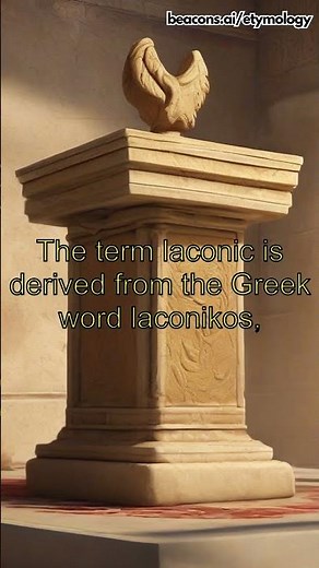 Unraveling 'Laconic': A Journey Through Ancient Roots & Etymology