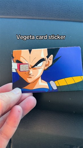 All the vegeta lovers out there you need this! #cardsticker #vegeta #tiktokshop