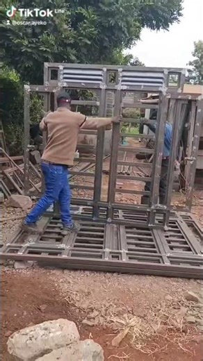 Building window and installing for our Kisumu client we deliver country wide contact 0707460766