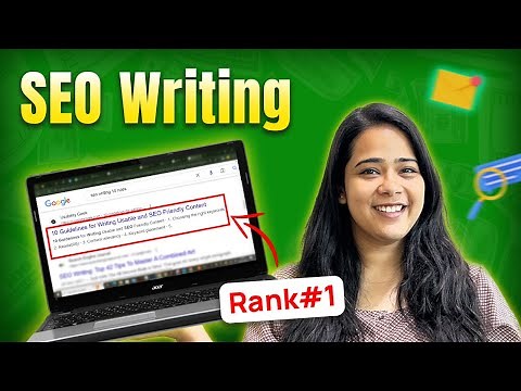 What is SEO writing? | SEO Content Writing Tutorial