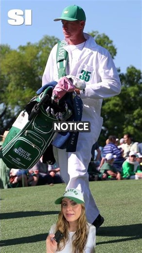 Why Do Master Caddies Wear Numbers? #themasters #augustanational