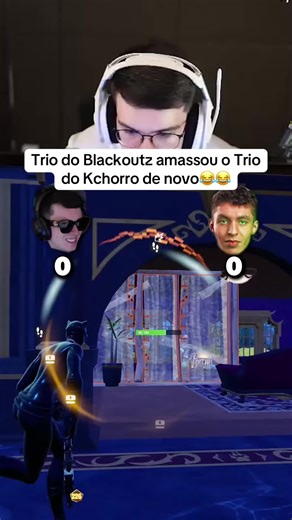 Trio do Blackoutz no Fortnite: Muitas Risadas e Clipes