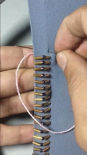 hand on stitch #sewing #stitch #shorts #viral