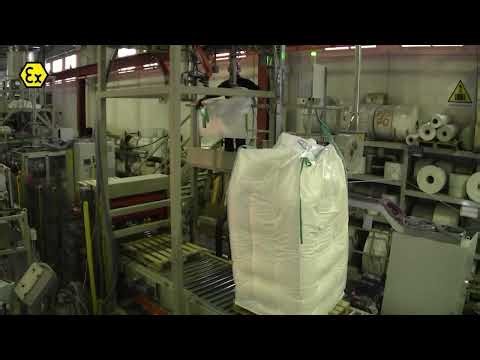 Semi-Automatic Big Bag Filling Machine 4-loops FIBC mod. FORTIS Atex compliant