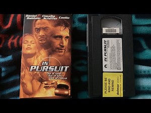 Opening To In Pursuit 2000 VHS