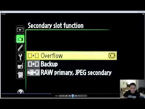Nikon D800 inside memory options