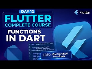 Functions Masterclass in Dart - Flutter Course for Beginners #12