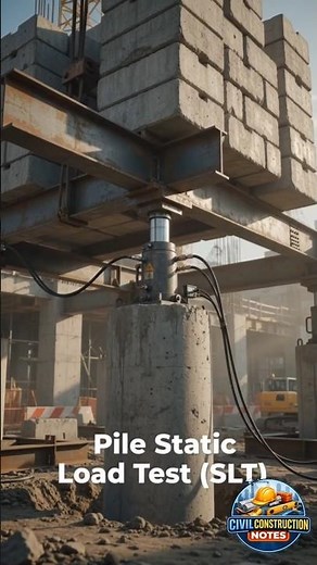 Pile Static load Teast Explain|#pilestaticloadtest #piletesting #civilengineering #construction #rcc