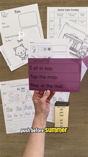 Phonics Boot Camp for Kindergarten | Easy End-of-Year Phonics Plan