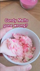 Candy Melts gone wrong? #bakingtips #chocolate #cookies #valentines