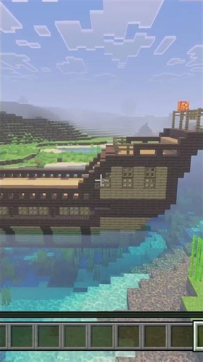 Medieval boat #minecraft #minecraftbeauty #minecraftbuilding #minecraftrealistic #gaming #minecraft