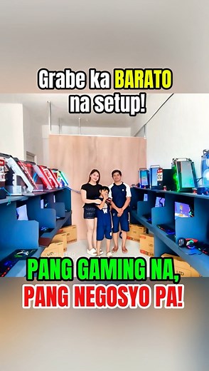 💥 Grabe ka barato na setup! Pang-gaming na, pang-negosyo pa 💻🔥 🚚 RYZEN 5 Gaming PISONET – Cyborg Setup!! Another solid build delivered to Valencia City, Bukidnon! 🙌 Pwede nimo himuong sideline o full-time negosyo — kada dula, kita ka Boss! 💸 Built for power and profit, perfect pang-start sa balay. 🏠 ⚙️ Quick Specs: • Ryzen 5 3400G Processor – smooth multitasking & gameplay • 8GB RAM 240GB SSD – 10× faster than HDD • Thunder Case 700W Power Supply – cool & stable performance • 19” HD Monit