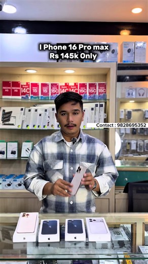 Fully Fresh & Genuine I Phone 16 pro max is available now at Gmc with 7 Days Check Period & 6 month warranty . Dm For Order . #geniusmobilecare #geniusmobilecarefamily #foryoupage #genuine #secondhand #samsung