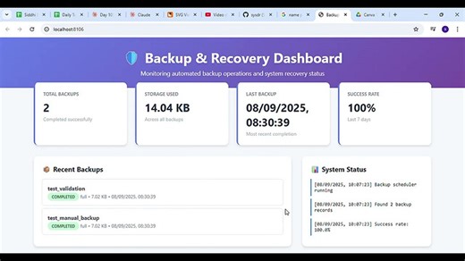 Day 105: Automated Backup and Recovery for Distributed Log Processing