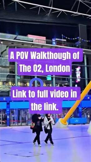 A POV Walkthough of The O2 in London #fypシ