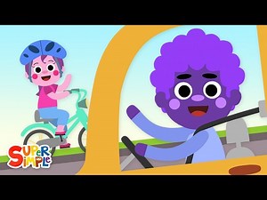 Driving In My Car | Kids Songs | Super Simple Songs - Videos For Kids