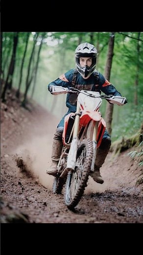 “Insane Dirt Bike Ride! Extreme Off-Road Adventure in the Forest”
