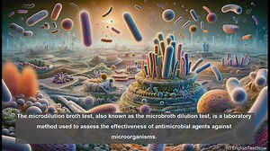 Microdilution broth test in biology