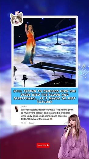 Still trying to process how she dives into the floor and disappears...