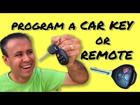 How to Program Car Keys and Remotes Yourself - Save Money